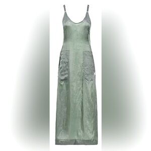 G-Star Raw; silk-racer-back-cargo-slip dress, Jr’s sz S